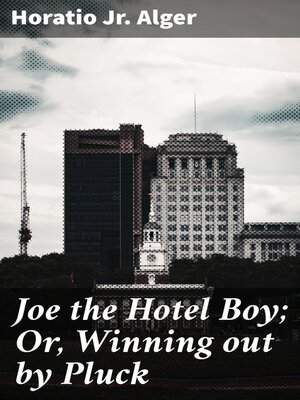 cover image of Joe the Hotel Boy; Or, Winning out by Pluck